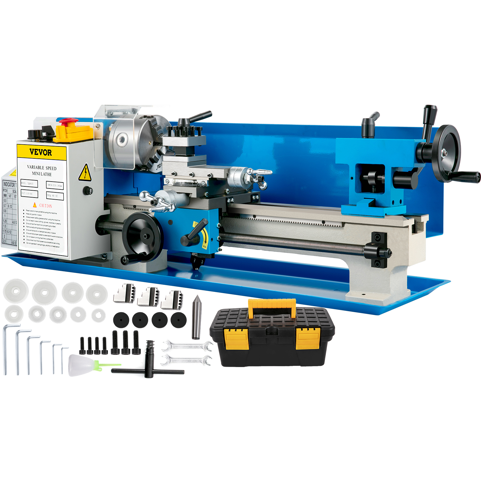 Metalldrehmaschine 750W Mini-Tischdrehmaschine 220×600 Mm – 750 W, Bürstenlos, Variable Drehzahl 50–3000 U/min, MT5 Spindel, Inkl. Digitalem Display, Für Präzise Metallbearbeitung Metalldrehmaschine 750W Mini-Tischdrehmaschine 220×600 Mm – 750 W, Bürstenlos, Variable Drehzahl 50–3000 U/min, MT5 Spindel, Inkl. Digitalem Display, Für Präzise Metallbearbeitung