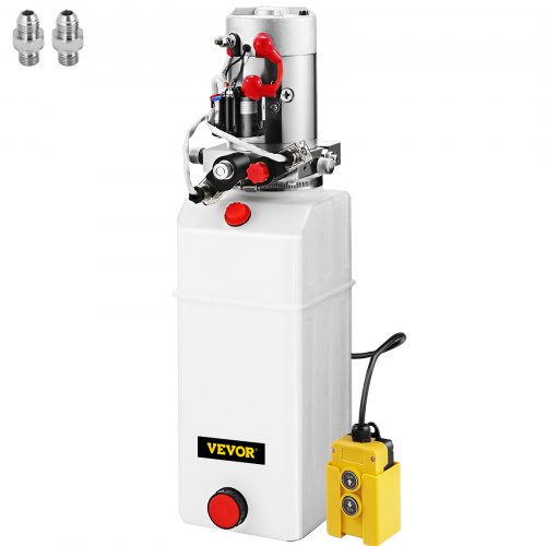 Elektrische Hydraulikpumpe 800W 12V Mit Fernsteuerung - Für Kipper & Hebebühnen