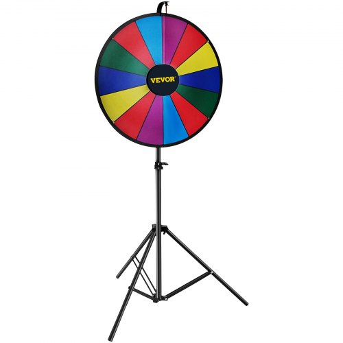 HELVES Glücksrad Zum Drehen, Tischglücksrad Für Lotteriespiele Wheel Of