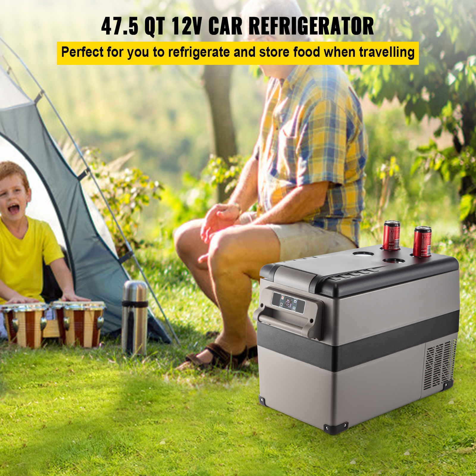 Kamai Kühlbox 35L Passiv - Isolierbox Ohne Strom Für Camping & Picknick