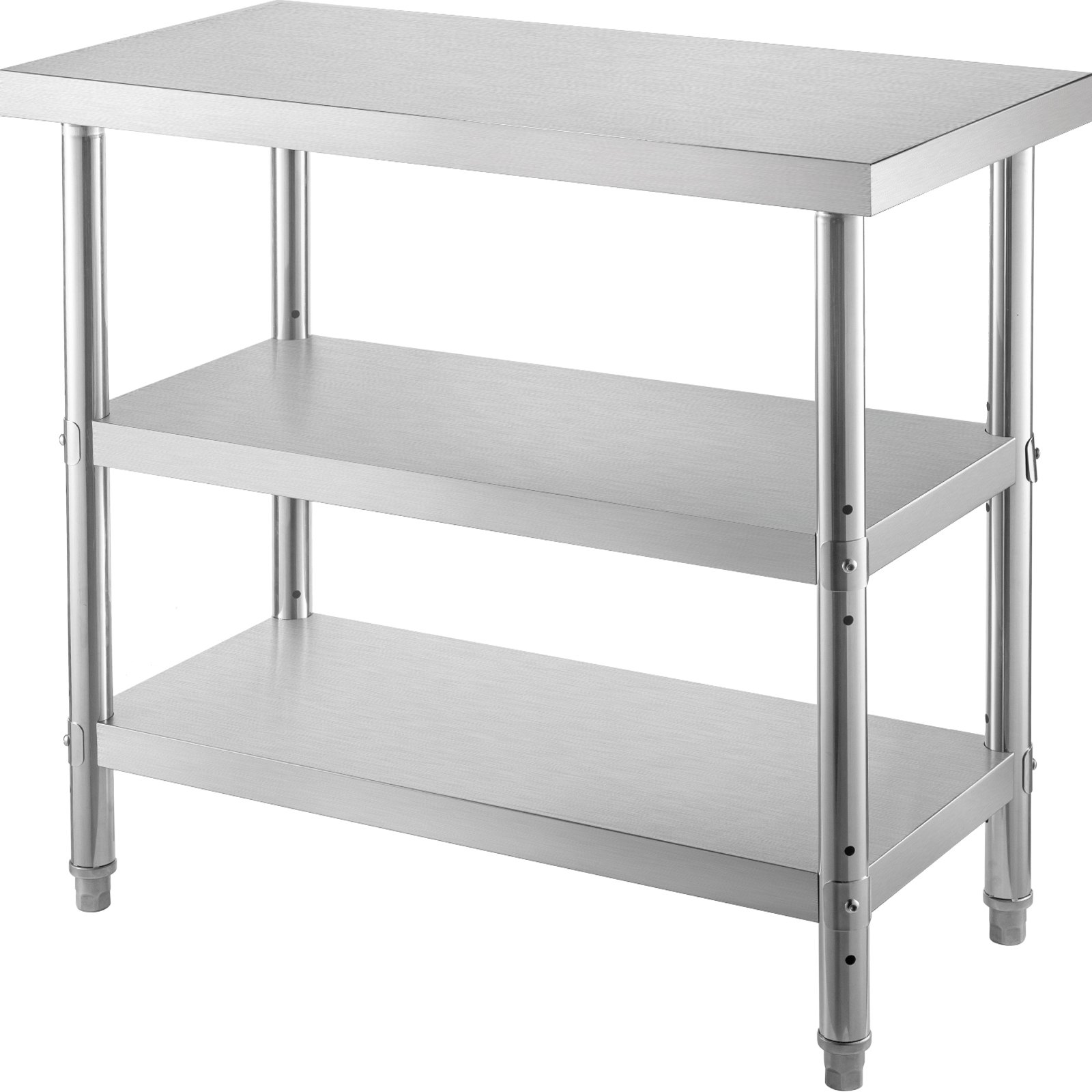 Edelstahltisch Gastro Tisch Küchentisch Edelstahl Arbeitstisch 76*60*85cm NEU