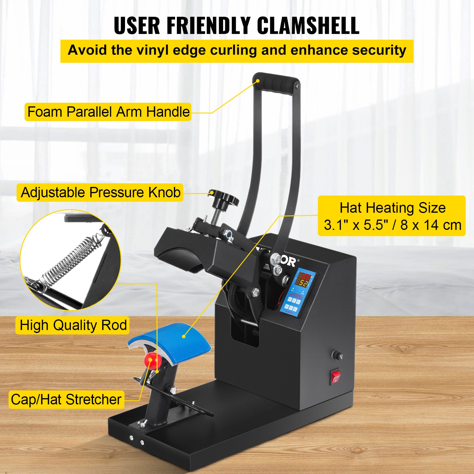 Transferpresse Hitzepresse 38cm Sublimation & Vinyl Schneideplotter 360mm im Set Transferpresse Hitzepresse 38cm Sublimation & Vinyl Schneideplotter 360mm im Set