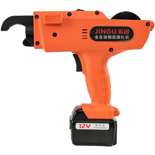 Machine électrique à Lier Les Armatures Rechargeable 12V - Diamètre Fil 0.8mm, Pour Barres 8-34mm, Livrée Avec Batterie Et Boîte