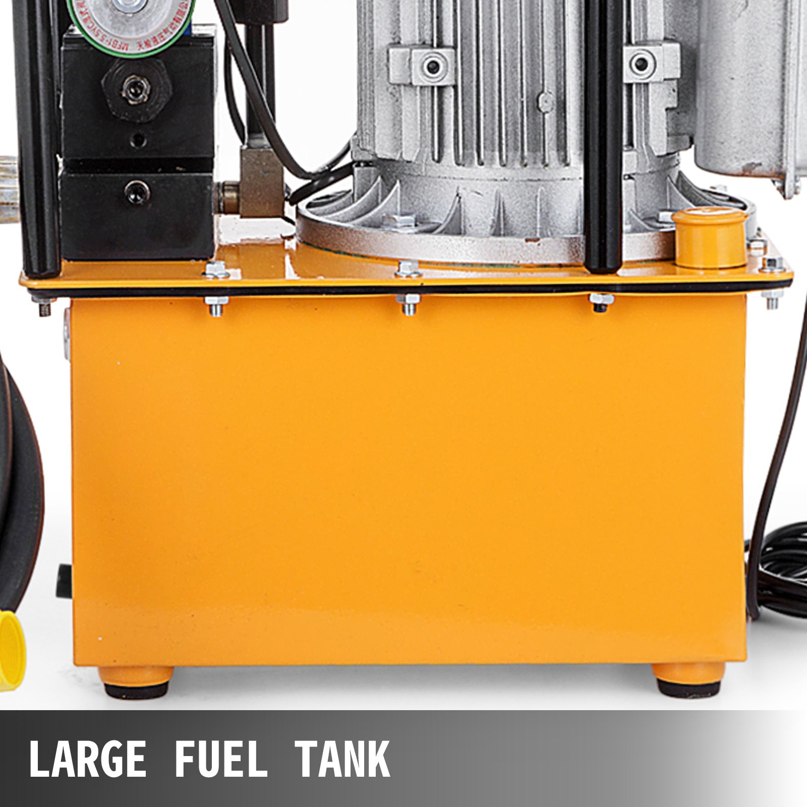 Elektrische Hydraulikpumpe 220V – 20-700 Bar, 7L Tank, 750W Motor, Mit Manometer & Fußpedal