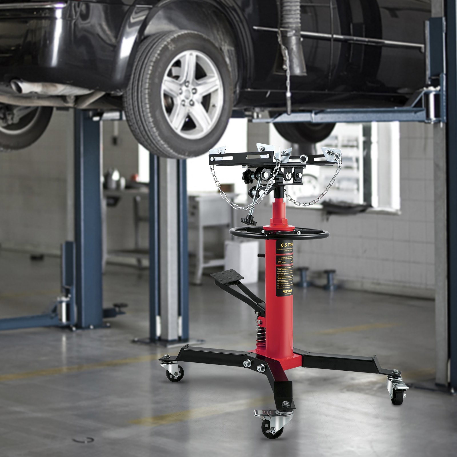 VEVOR Getriebeheber Motorheber 2 Stufen Motorblock Getriebe Heber 