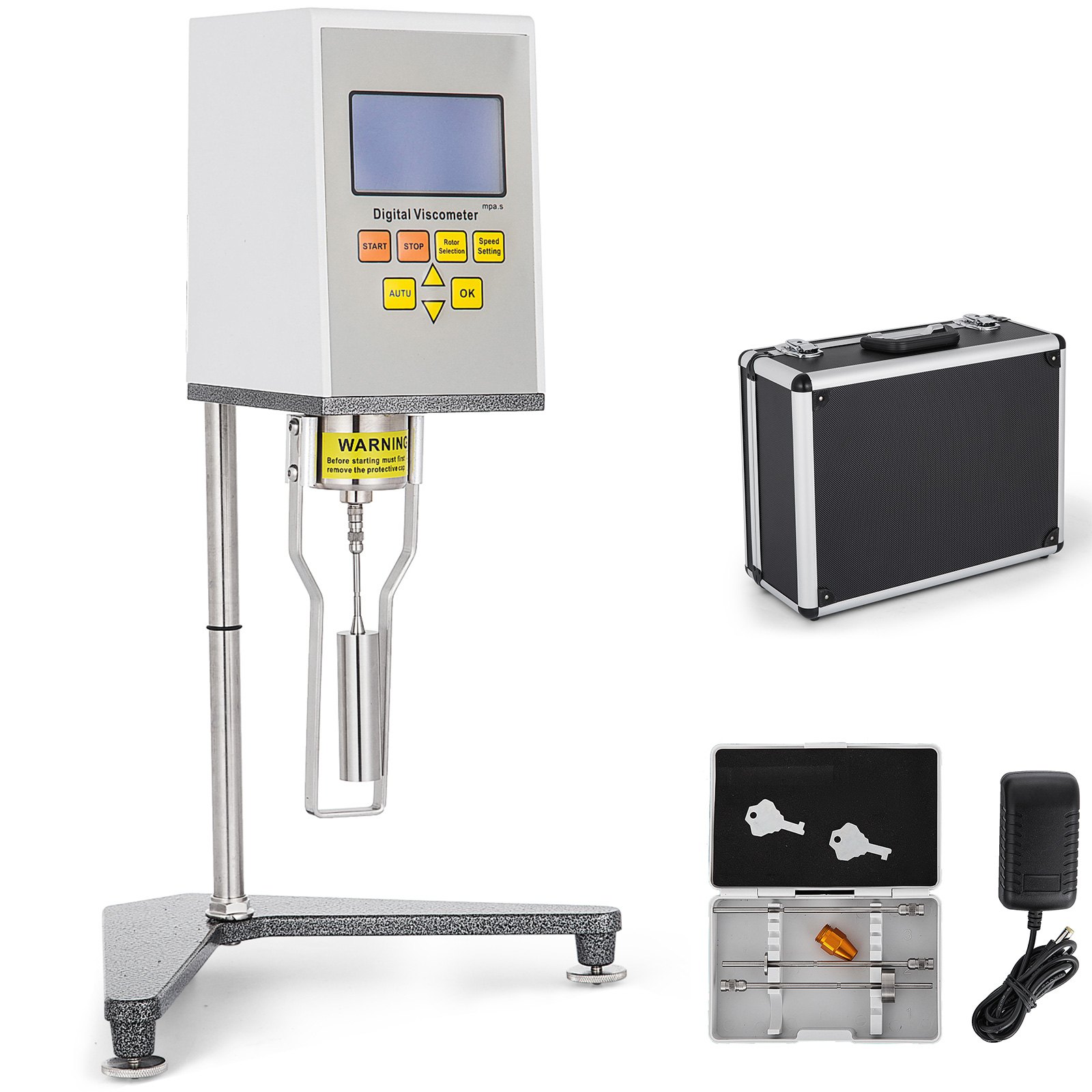 BAOSHISHAN Fluidimeter Viskositätsmessgerät Rotationsviskosimeter NDJ-1 BAOSHISHAN Fluidimeter Viskositätsmessgerät Rotationsviskosimeter NDJ-1