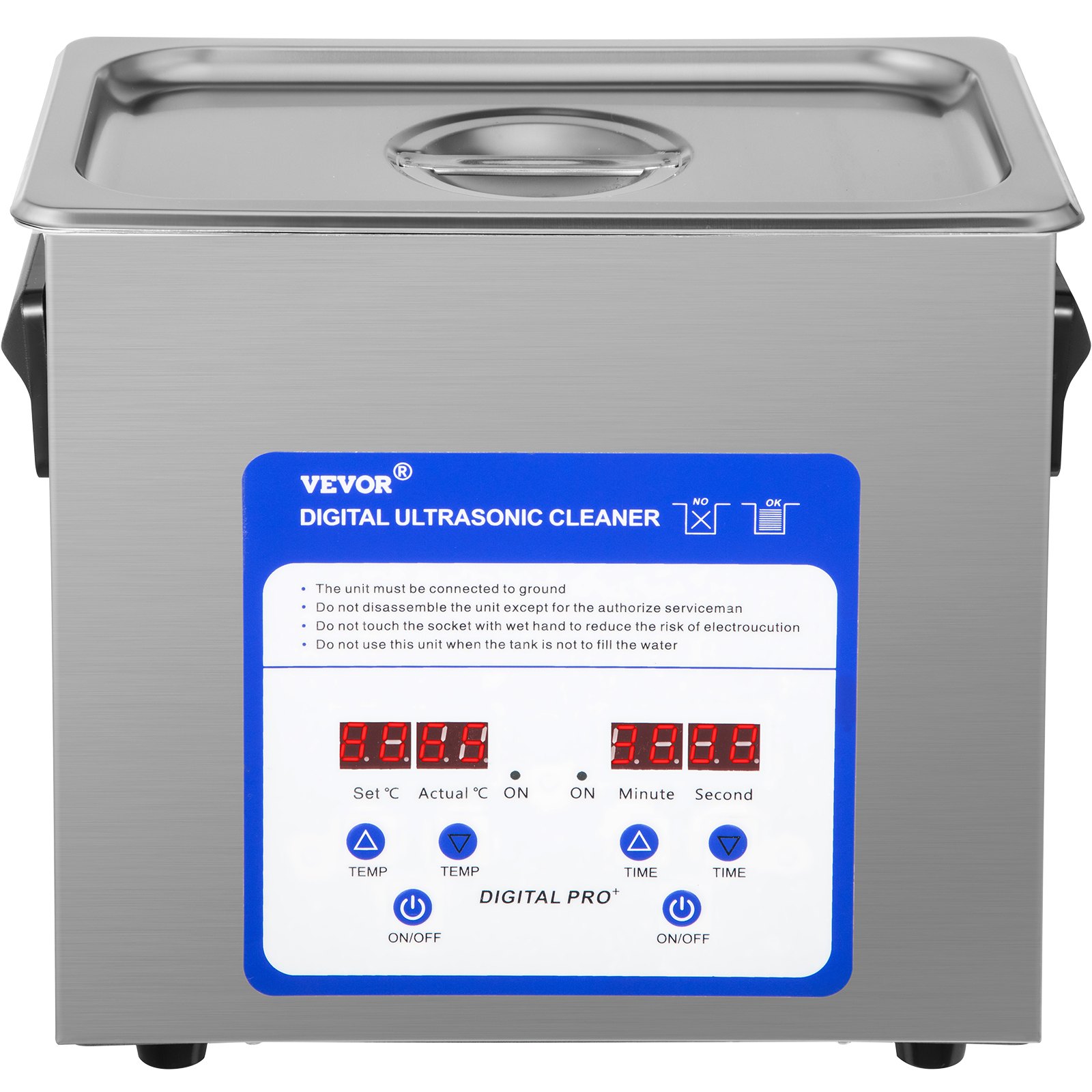 Ultraschallreinigungsgerät 3L Mit 120W & 40kHz Produktbild-Vorschau 4