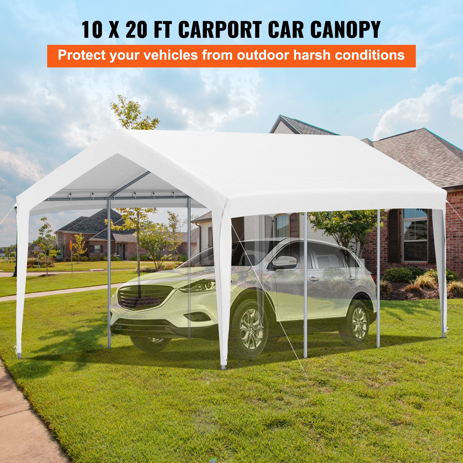 vevor-3-0-x-6-1-m-carport-auto-vordach-schwerlast-garage-unterstand
