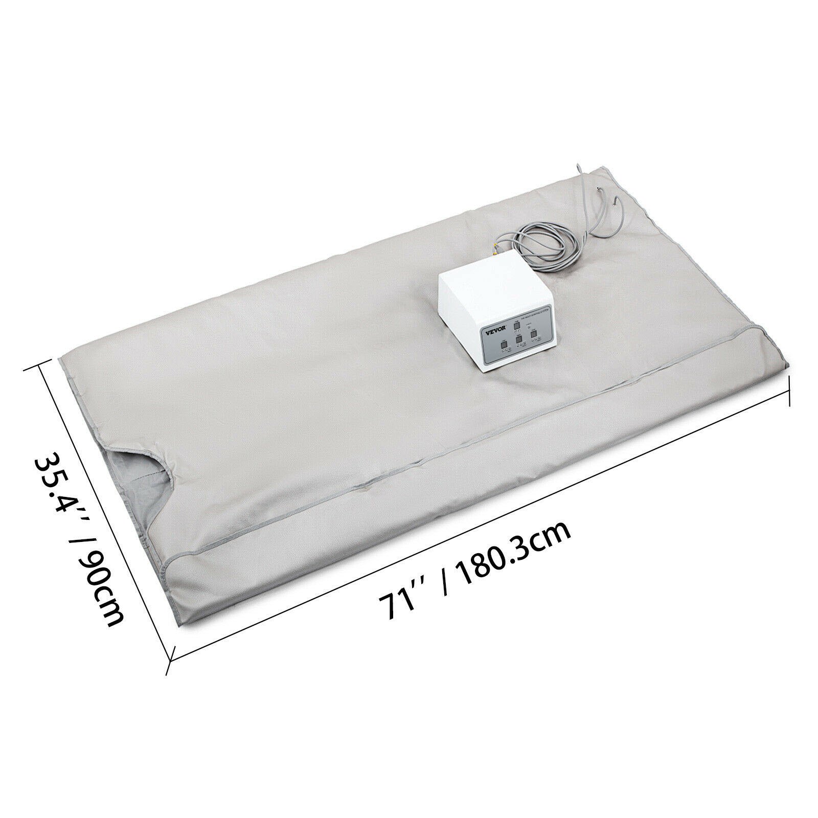 VEVOR 3ZonenInfrarotSaunadecke 2585 °C FerninfrarotSaunaHeizdecke