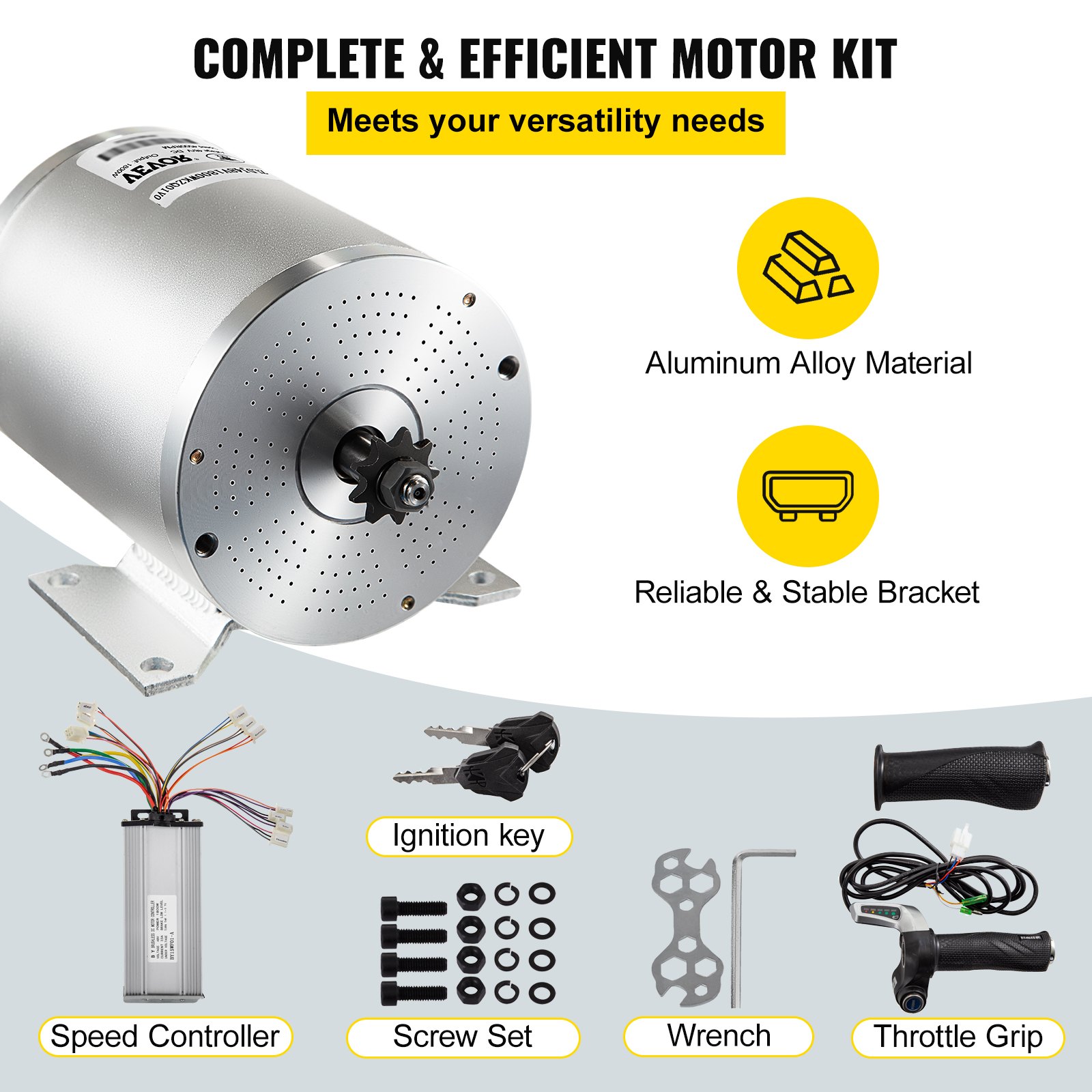 Bürstenloser Gleichstrommotor Elektromotor 48v Dc 2000w Für Elektrofahrrad | DE