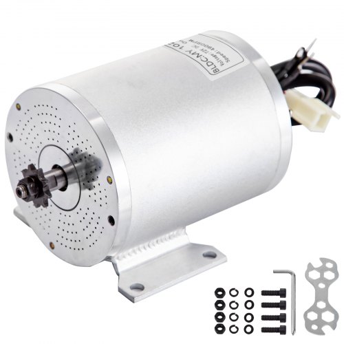 3KW Elektromotor Kit - Bürstenloser DC Motor Mit Controller & Fußpedal Für E-Bikes & Go-Karts