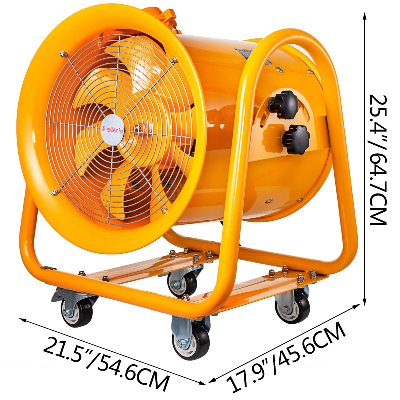 Aktobis Axialgebläse, Ventilator, Baustellengebläse, Rohrventilator