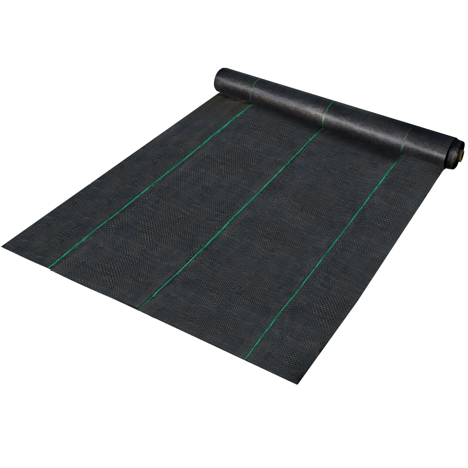 Unkrautschutzvlies 90 G/m², 9x45 M, Schwarz, UV-beständig & Wasserdurchlässig – Ideal Für Garten, Beete & Landschaftsbau