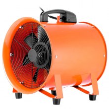 300mm Ventilador Industrial Soplador De Aire Para Taller Subterráneo Humo 12"