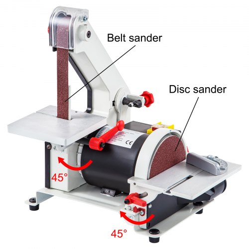VEVOR 300w Lijadora De Banda Sander Lijadora De Cinta Eléctricas 30\