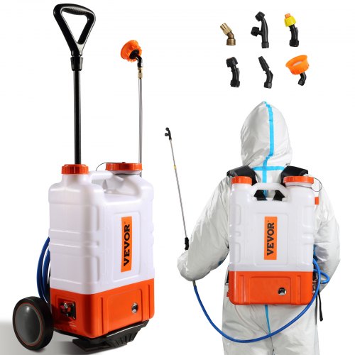 

VEVOR Pulverizador de Mochila para Jardín con Depósito de 15 L, 0-94 PSI