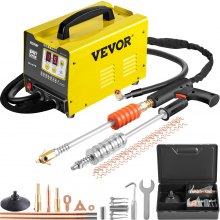 VEVOR Máquina de Reparación de Abolladuras 3 KW Kit Herramientas de Reparación de La Abolladura 220V Abolladuras Coche Abolladuras Coche Profesional Máquina de Soldadura por Puntos G90E