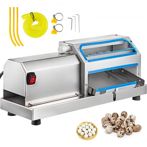 

Máquina Peladora De Huevos De Codorniz 60kg/h 25w Peladora Semi-automática