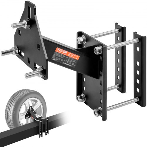

VEVOR Porta Llantas de Repuesto Soporte para Llantas de Repuesto para Remolque Capacidad de 73 kg Se Adapta a Ruedas de 4, 5, 6 y 8, Patrones de Pernos compatible con varios modelos de remolque