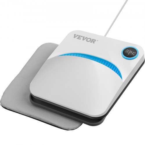 

VEVOR Prensa de Calor, 22,8x22,8cm, Máquina de Prensado en Caliente por Transferencia por Sublimación Multifuncional Prensa Fácil de Planchar para Camisetas, Bolsos, Almohadas