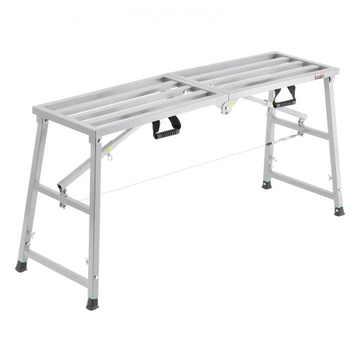 

VEVOR Plataforma de Trabajo Portátil Carga de 360 kg 1450 x 495 x 700 mm Plata