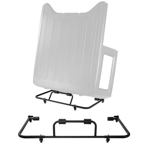 

VEVOR Carrito de Almacenamiento con Techo Rígido movible Resistente con 3 Orificios Ajustables y Acolchado Suave y Grueso con Revestimiento en Polvo Compatible con Jeep Wrangler TJ, JK, JL
