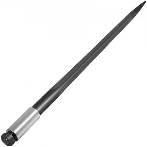 

VEVOR Lanza para Heno de 99 cm, Lanza para Pacas de Heno de Capacidad de 1633 kg, Horquillas para Pacas con Revestimiento con Tuerca Hexagonal y Manguito para Baldes, Tractores y Cargadores, Negro