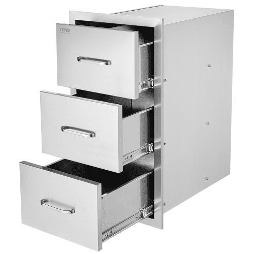 

VEVOR Cajón de Cocina 400 x 725 mm Cajones para Barbacoa BBQ Acero Inoxidable