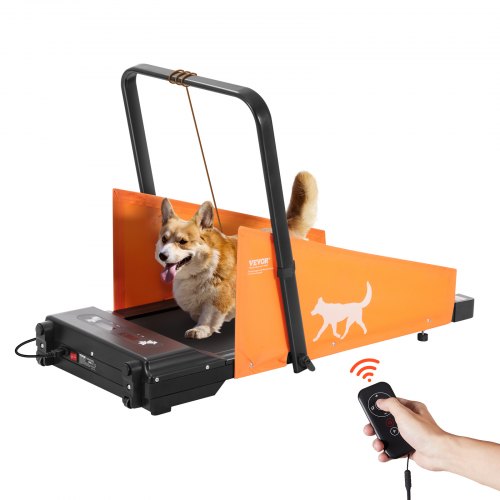 

VEVOR Cinta de Correr Eléctrica para Perros Medianos Capacidad de Carga de 90 kg Máquina de Correr para Mascotas con Pantalla LCD Barra Plegable en Forma de U Ejercicio para Perros Medianos, Azul