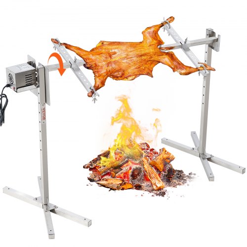 

VEVOR Parrilla de Cordero Cochinillo Parrilla Asada 42W 41kg Barbacoa Eléctrica