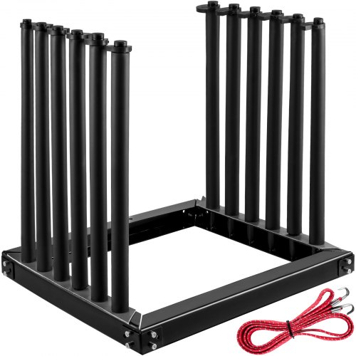 

VEVOR Soporte para parabrisas de 5 plazas, soporte de acero para parabrisas de camión, soporte para ventana automotriz de 610 mm de altura, con almohadilla de PVC y acolchado de espuma