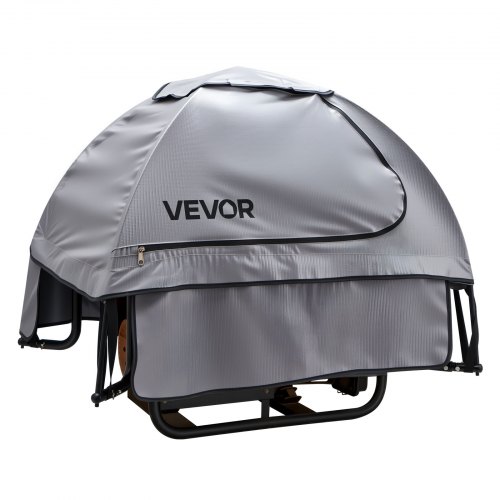 

VEVOR Funda para Generador Impermeable, Ajuste Universal, para la Mayoría de Generadores con Perímetro de 180 a 274 cm, Portátil, con Tela Oxford Gruesa y Resistente, Gris, 915 x 660 x 660 mm