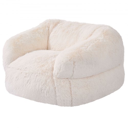 

VEVOR Sofá Puf para Adultos con Reposabrazos y Relleno de Espuma de Alta Densidad, Cómodo y Agradable para la Piel, Ideal para Ver la Televisión, Leer o Relajarse, Color Beige, 480 x 430 x 400 mm