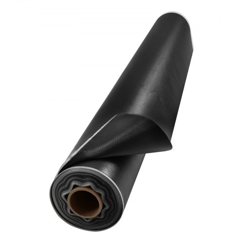 

VEVOR Manta de Soldadura, 1,524 x 45,7 m, Fibra de Vidrio Recubierta de Silicona, Resistente al Calor hasta 982 °C, Aislante Ignífugo, Color Negro, para Profesionales y Aficionados al Bricolaje