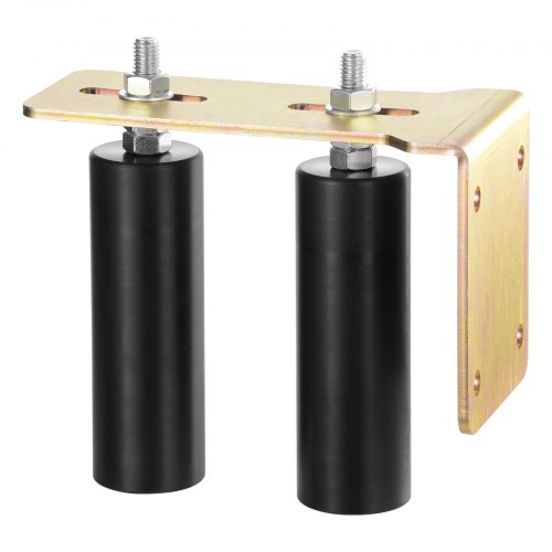 

VEVOR Kit de Puerta Corrediza Enrollable con Soporte en L, Rodillos Universales Ajustables para Puerta Corrediza, Rodillo Guía Resistente para Puerta Corrediza y Enrollable, Negro, 203 x 200 x 105 mm