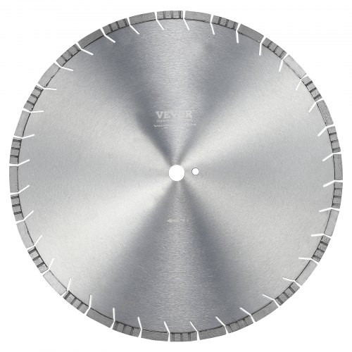 

VEVOR Disco de Corte de Diamante 500 mm Disco de Diamante Húmedo o Seco Hoja de Sierra con Dientes Inclinados 12 mm Diámetro del Orificio Central Universal 25,4 mm Para Hormigón, Azulejos, Ladrillo