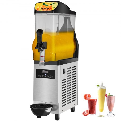 Máquina Granizados Smoothie Bebidas Comercial 12 L X 2 Vevor