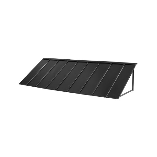 

VEVOR Toldo para Exterior, Área de Protección Solar de 2641 x 910 mm Toldo de Acero con Recubrimiento en Polvo Resistente a la Oxidación con Voladizo Compatible para puerta de 2280 mm de Ancho