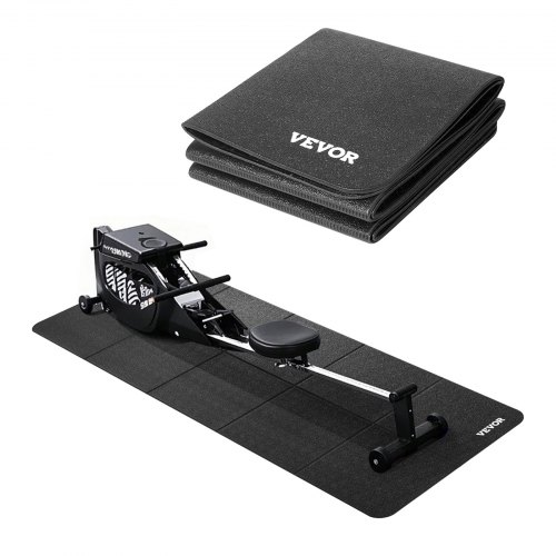 

VEVOR Alfombrilla Plegable para Cinta de Correr, para Elíptica sobre Suelo de Madera, Protector de Suelo PVC Alta Densidad, Impermeable y Antideslizante, para Gimnasio en Casa, 610 x 1730 x 6 mm