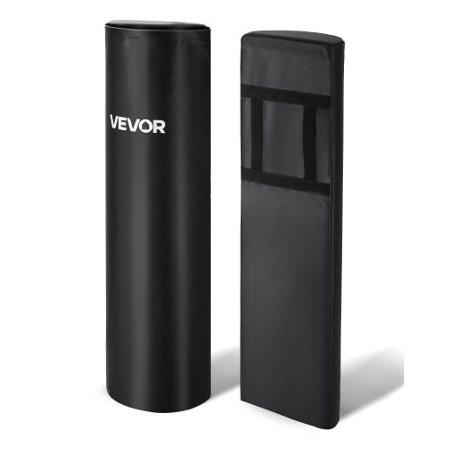 

VEVOR Muñeco de Placaje de Fútbol, PVC, con Almohadilla de Bloqueo de Esponja de Alta Densidad, Resistente con Asas, para Ejercicios de Pies y Entrenamiento Deportivo, 2 uds, 1080 x 310 x 155 mm