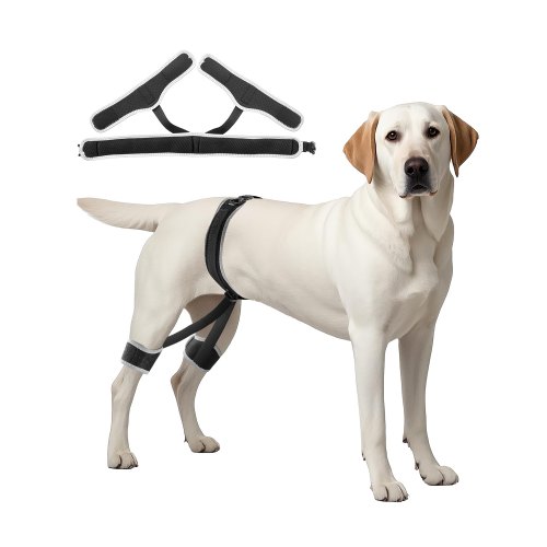 

VEVOR Soporte Ortopédico para la Cadera de Perro Transpirable, Talla XL, Negro