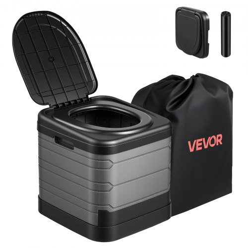 

VEVOR Inodoro Portátil Plegable 460 x 425 x 425 mm, Inodoro Portátil para Camping Carga de 150 kg, con Bolsa de Transporte, para Uso Doméstico, Viajes en Autocaravana, Senderismo, Navegación, Coche