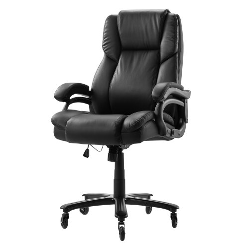 

VEVOR Silla Ejecutiva con Respaldo Soporte Lumbar con Control de Perilla, Negro