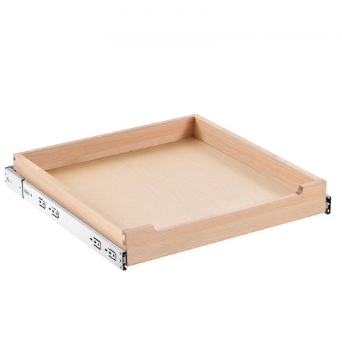 

VEVOR Organizador de Gabinete Extraíble, Estante Deslizable de Cierre Suave, Alta Resistencia, Organización de Gabinete de Base de Ensamblaje Inferior y Lateral para Cocina y Baño, 508 x 533 x 76 mm