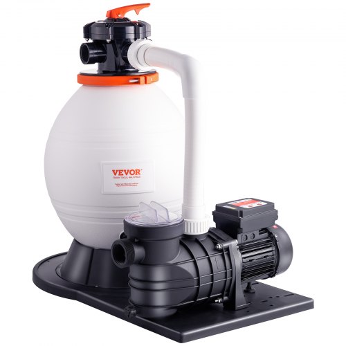 

VEVOR Bomba Depuradora de Arena para Piscina Elevada 18000 L/h 850 W Válvula