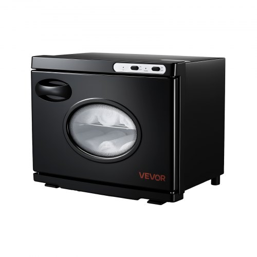 

VEVOR Calentador de Toallas de 23 L, Esterilizador Secador para 36 Toallas, con Ventana Transparente, Clip y Rejillas, Versátil para Spa, Barbería, Manicura, Masajes, Salón de Belleza, Negro