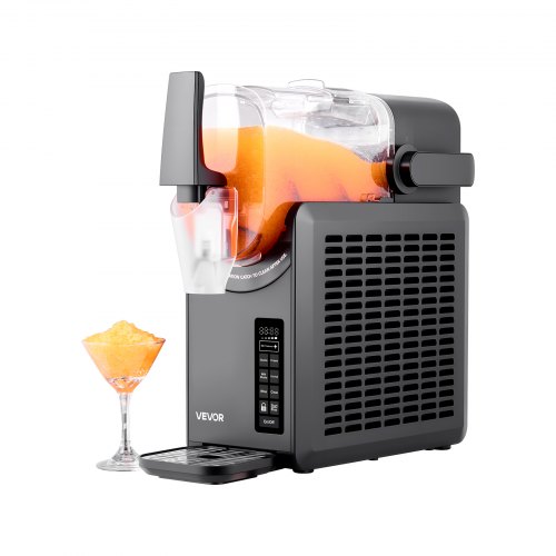 

VEVOR Máquina de Granizados con Tanque de 2,6 L, sin Necesidad de Hielo, con Autolimpieza, Máquina para Hacer Granizados con 5 Programas Preestablecidos para Margaritas Congeladas, Frappés, Batidos
