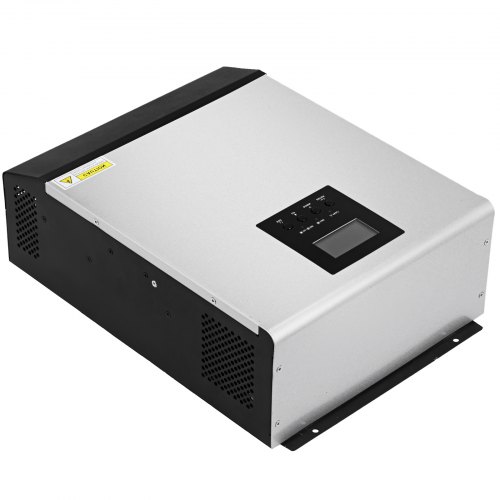 

VEVOR Inversor de Corriente 3000VA Convertidor de Corriente 24V Dc a 230V Inversor Onda Pura Inversor Inteligente Inversor Solar Coche para coche