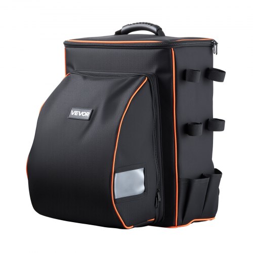 

VEVOR Mochila de Soldadura 35,6 L para Herramientas y Casco, Mochila de Equipo Extremo de Poliéster 600D con Bolsa para Guardar el Casco, para Guardar Equipo de Soldadura, Acampada y Montañismo
