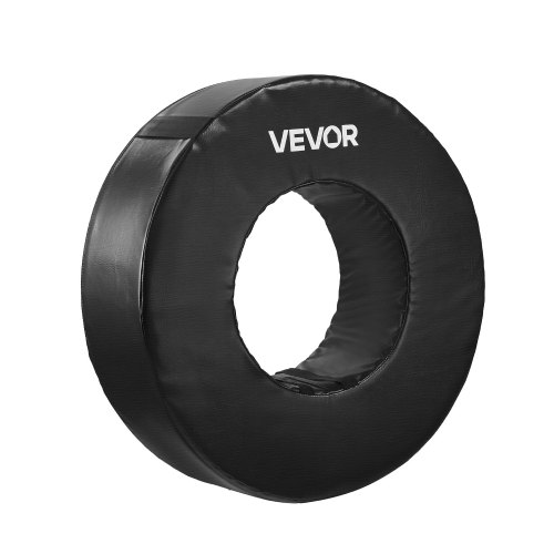 

VEVOR Rueda de Placaje de Fútbol, Aro de Placaje de PVC Impermeable y Esponja de Alta Densidad, Equipo de Entrenamiento con Correas, para Bloqueo, Antideslizante, Negro, 1 ud, 345/705 x 200 mm